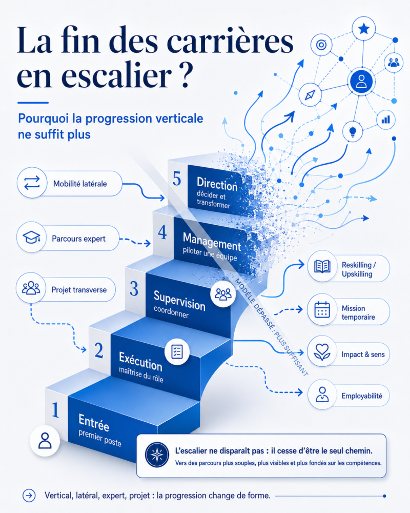 La fin des carrières en escalier ?